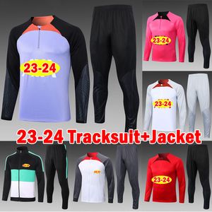 2023 2024 Chándales de fútbol Trajes de entrenamiento de fútbol para hombres 22 23 24 Entrenamiento de Liverpool GAKPO DARWIN Luis DIaz Arnold MAC ALLISTER Chaqueta Kit Conjuntos de fútbol Camisetas para hombres