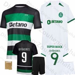 2024 25 Sporting CP Gyokerres Soccer Jerseys Lisboa Winners 'Cup Special Kit 60th Anniversary Lisbonne 23 24 25 Home Away Third 4th Football Shirts