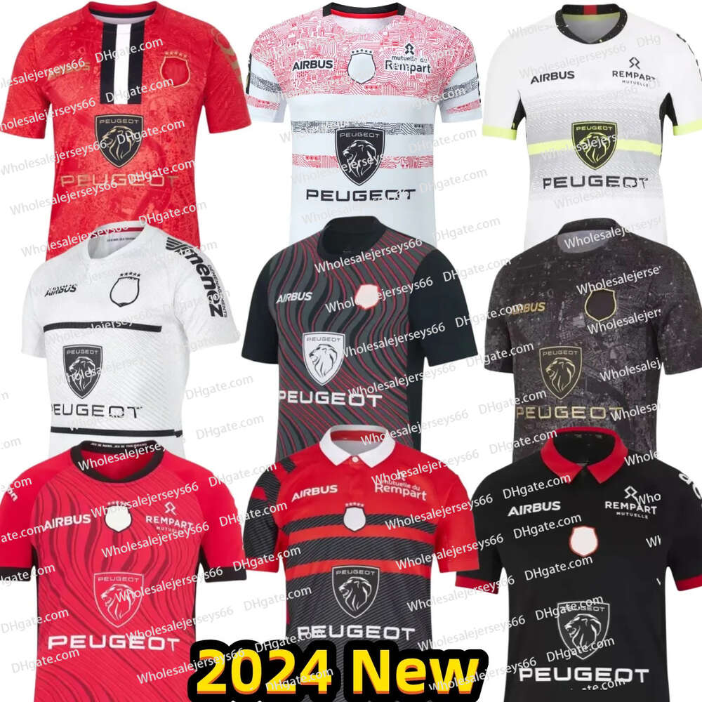 2023 2024 TOOLUOUSE RUGBY JERSEY MAILLOT STADE FRANCAIS PARIS UNION TOULOUSER 23 24 Home Away Ernest Wallon