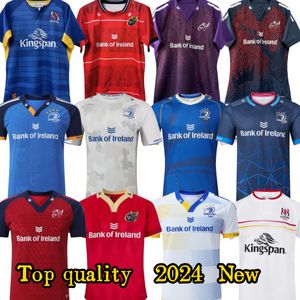 2023 2024 Ulster Leinster Munster Jersey 23 24 Home Away Ireland Irish Club Connacht European Alternate Men Men Leinster Rugby Shirt Jersey Maat S-5XL