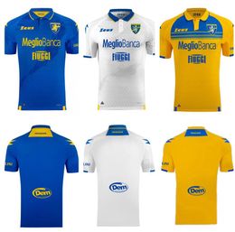 23 24 Maillots de football Frosinone Calcio à domicile 3ème 2023 2024 Chemises de football Kits d'uniformes pour hommes
