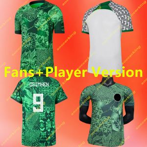 WK 2023 2024 Nigeriaanse OKOCHA voetbalshirt THUIS 22 23 24 weg Okechukwu IGHALO AHMED MUSA Ndidi MIKEL IHEANACHO voetbalshirts heren