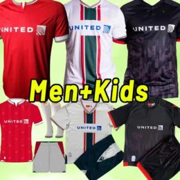 2023 2024 Jerseys de football de Wrexham 23 24 Davies S. Boden F. Takyi P. Rutherford S. Wedgbury Allsopp Billy Ashcroft Football Shirt and Adults Kit Young Mullin Cannon