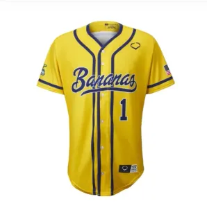 2023-2024 Jerseys de baseball de banane.