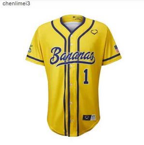 2023-2024 Jerseys de baseball de banane.