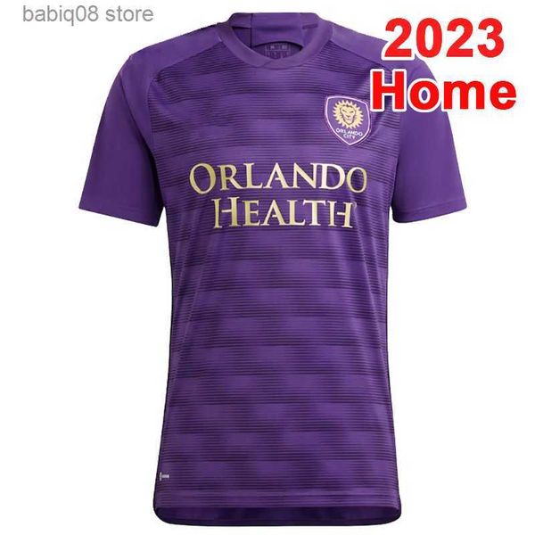 2023 22 Orlando City SC Mens Soccer Jerseys Kara Pereyra Ruan Jansson Pato F. Torres Perea Home Away White Goal Garden Football Shirt Short Sleeve Uniforms T230720
