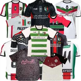 2023 24 25 CD Palestino Voetbalshirts Chili CARRASCO CORNEJO SALAS DAVILA FARIAS Thuis Weg 3e Palestina Voetbalshirt