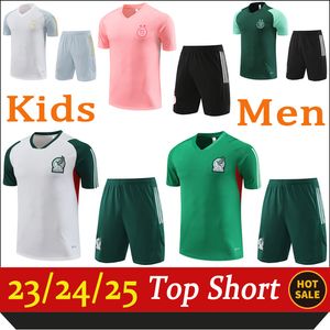 2023/24/25 Chándales para hombres y niños, traje de entrenamiento, camiseta de fútbol de manga corta y superior, talla XXS XXL 12# 18#