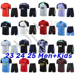 2023 24 25 Soccer Track Traje de entrenamiento de fútbol Train Darwin Luis Arnold Mac Allister TUTA Kit Men and Kids Survelent Short