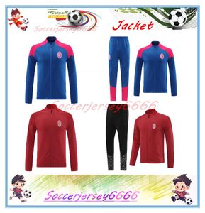 2024 25 AC Kit de survêtement Ibrahimovic Football Milan 24 25 Maillot de Foot Calhanoglu Pulisic Leao Theo Giroud Chandal Futbol survivant