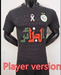 2023/24 Jerseys de fútbol de Algerie Mahrez 2023/24 Home Away Bounedjah Feghouli Bennacer Atal Maillot de Foot Argelia Jugador Version