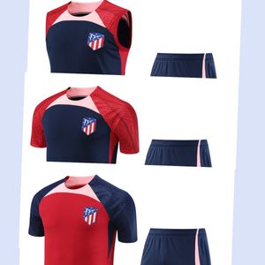 2023 24 Atlético de Madrid Fútbol Chándal de fútbol TRACKSUIT tren hombres y niños kit Chandal survetement ENTRENAMIENTO trajes chaquetas de fútbol