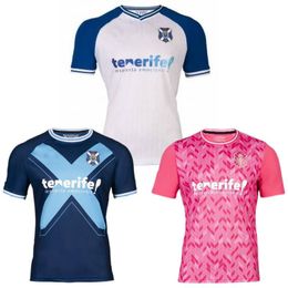 2023/24 CD Tenerife Voetbalshirts 2024 LEON ELADY JAVI ALONSO Shirt Heren PABLO LARREA AITOR SANZ ENRIC GALLEGO Voetbaluniform