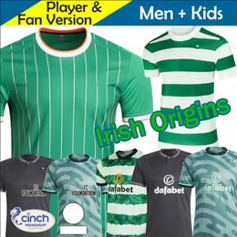 2023/24 Celtic Fc Home, Away, Third Soccer Jerseys - Jota, Abada, McGregor, Turnbull, Starfelt, Carter-Vickers