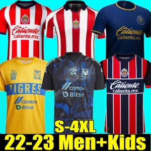 Maillots de football Chivas de Guadalajara 2023/24 23 24 Domicile Extérieur Troisième Spécial Vert Alexis Vega GIGNAC Tigres UANL Jour de la Terre 22 23 24 Hommes Enfants Maillots de Football S-4XL