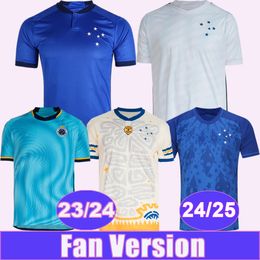 23 24 Cruzeiro WILLIAM Voetbalshirts heren MACHADO W.RIBEIRO M.VITAL 24 25 Home Away 3e Speciale edities Voetbalshirts Aldult korte mouwen Uniformen