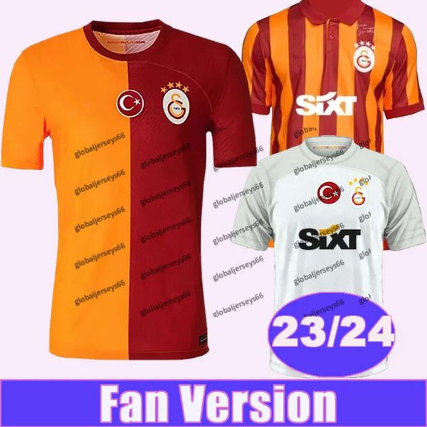 2023 24 Galatasaray Camisetas de fútbol para hombre Edición especial MICHAEL SERI FALCAO BELHANDA LUYINDAMA MOSTAFA FEGHOULI DIAGNE LEMINA Hogar ausente 3er _Jersey