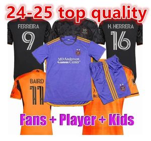 2023 24 Houston Dynamo FC Voetbalshirt Fans Spelerversie SEBAS FERREIRA H.HERRERA CARRASQUILLA jerseys 2023 24 Uitvoetbalshirts PARKER VERA BAIRD maillots666