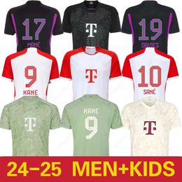 2023 24 Kane Bayern voetbaltruien Sane München Muller Davies Coman Kimmich 23 24 Home voetbalshirt Goretzka Gnabry Mane Jersey Musiala Men Kids Kit Sets Uniformen Uniformen