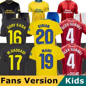 2023 24 Las Palmas Jersey Kirian M.Haddadi Jesus Mesa Las Palmass Sory Kaba Las Marc A.Moleiro Palmas Sports Union Tercer juego Jersey Jonathan Viera Camiseta de fútbol