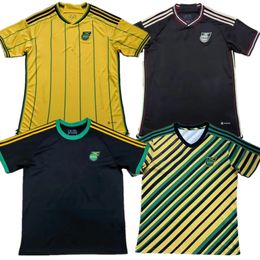 T-shirts pour hommes 2023/24 Chemise jamaïcaine chemise d'entraînement personnalisée à domicile et à l'extérieur