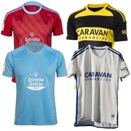 2023 24 T-shirts pour hommes Real Saragosse RC Celta de Vigo T-shirts à domicile et à l'extérieur Chemises personnalisées