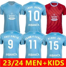 2023 24 Camisetas para hombre Camisetas RC Celta de Vigo Local y visitante Camisetas personalizadas