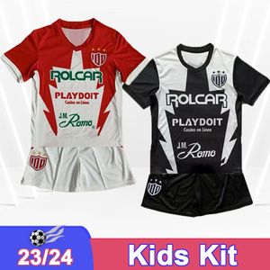 2023 24 NECAXA México Club Kit Kit Jerseys de fútbol A. Pena H. Jurado J. Rodríguez Home Away Traje de niños camisas de fútbol Camisetas de fútbol