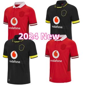 2023-24 Nouvelle-Galles Rugby Jersey National Team Jerseys Cymru Sever Version World Cup Polo T-shirt 2024 Top Training Jesery Welsh Rugby Taille S-5XL