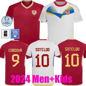 2024 2025 Venezuela Soccer Jerseys Kids Kit 24/25 Équipe nationale Chirt de football HOMM