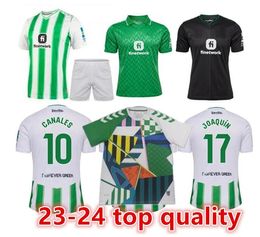 2023 24 25 Real Betis Soccer Jerseys Joaquin B.iglesias Camiseta de Juanmi Canales Fekir 2023/24 Home Away 3rd Football Shirts Men
