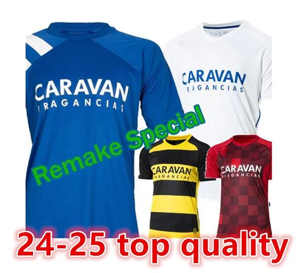 2023 24 Real Zaragoza Soccer Jerseys Édition spéciale Negredo camisetas de futbol LOZANO ALEX BERMEJO Cala CAMISETA 23 24 Hommes Enfants Kit SOBRINO Cadix Chemises de football66