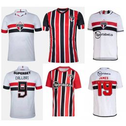 2024/25 Sao Paulo FC camisetas de fútbol 2025 JAMES GALOPPO RAFINHA PATO LUCIANO Camisas para hombre CALLERI LUCAS ARBOLEDA DAVID PABLO MAIA Uniformes de fútbol Kit para niños