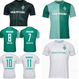 2023/24 Voetbal SV Werder Bremen Jerseys FC 6 STAGE 7 DUCKSCH 17 NJINMAH 8 WEISER 20 SCHMID 13 VELJKOVIC 36 GROSS 5 PIEPER 3 JUNG 14 LYNEN 32 FRIEDL Voetbalshirttenues