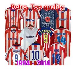 05 Retro jerseys 2013 2004 2014 Atletico Madrids voetbal jerseys Kun Aguero Griezmann Maxi F.Torres 04 05 10 11 13 14 15 94 95 95 96 97 GABI FORLAN SIMAO VINTAGE klassieker