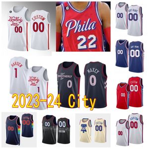 2023/24 Maillot de basket-ball City of Brotherly Love James 1 Harden Joel 21 Embiid Patrick 22 Beverley Tyrese 0 Maxey Tobias 12 Harris Mo Bamba Kelly 9 Oubre