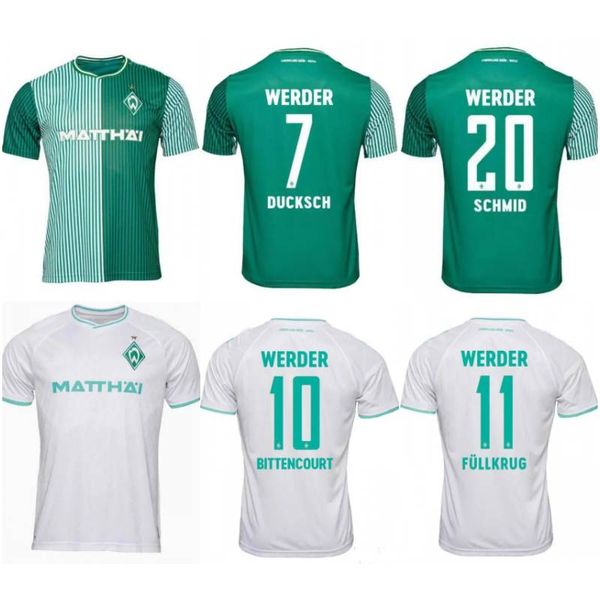 2023/24 Werder Brême Maillot de football 2024 PIEPER STARK DUCKSCH Uniforme Hommes BITTENCOURT VELJKOVIC SCHMID FRIEDL Maillot de football