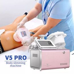 2023 3 In 1 ultrasone afslankte RF Vacuüm Cavitatie V5 Body Haping Instrument Slank- en straalvervangende stretch marks Beauty Equipment