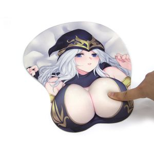 2023 3D Gaming Mouse Pad voor laptops PC Desktop rand Toetsenbord 3D Mouse Mat Desk MousePad voor gamer game keyboards pad muis mat 3d cat poot comfort mouspad mat hoog