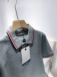 2023 4 kleuren Classic Chest Mens Polo Shirt France Luxury merk Shirts Movement