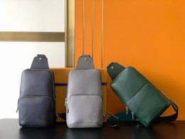 2023 5a Fashion Men Backpack Korte Trip Travel Smart kleine rugzak zomer nieuwe mannelijke casual echte lederen schoudertassen anti diefstal borsttas