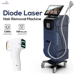 2023 808nm Diode d'épilation Laser Machine professionnelle indolore réduction de cheveux Diode Laser thérapie équipement de beauté manuel vidéo