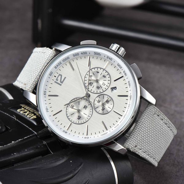 2023 AAAA reloj de hombre ARP zafiro espejo automático seis manos cuarzo negocio moda reloj regalo reloj