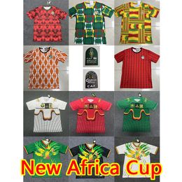 2023 Africa Cup of Nations Marokko Senegal Voetbalshirts Nigeria Mali Kameroen Ghana Egypte Ivoorkust Africa Cup MANE HAKIMI Ziyech voetbalshirt heren tenue uniform