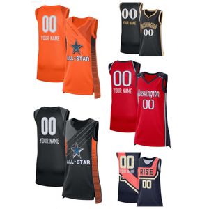 2023 All-Star Women Basketball Washingtons Mystics Jerseys 4 Queen Egbo 32 Shatori Walker-Kimbrough 3 Li Meng 2 Myisha Hines-Allin 20 Kristi Toliver 5 Linnae Harper