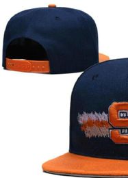 2023 Tous les fans de l'équipe USA College Baseball réglable Syracuse Orange Chapeau sur terrain Mix Taille de commande Fermée Flat Bill Base Ball Snapback Caps Bone Chapeau