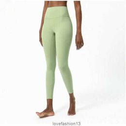 2023 Leggins Hot Al O dames naadloze scrunch taille naakt gevoel leggings lopen fitness