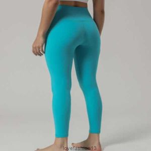 2023 Alosss dameslopige panty's Scrunch taille naakt gevoel leggings running fitness gymnasium hoog elastisch meisje yoga