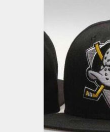 2023 American Hockey ball DUCKS Snapback Hats 32 Teams Casquette Sports Hip-Hop Sombrero bordado plano Hombres Mujeres Gorras ajustables