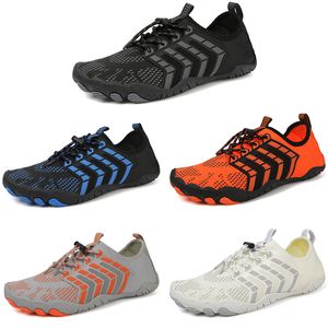 2023 chaussures de plage décontractées anti-dérapantes résistantes à l'usure hommes noir gris bleu blanc orange formateurs en plein air pour tous les terrains color5